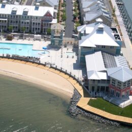 Sunset Island Clubhouse Aerial