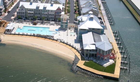 Sunset Island Clubhouse Aerial