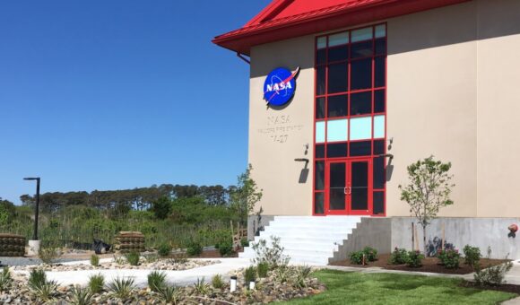 NASA Wallops Island Fire Station Exterior 2 (Large)