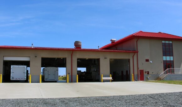 NASA Wallops Island Fire Station Exterior 4 (Large)