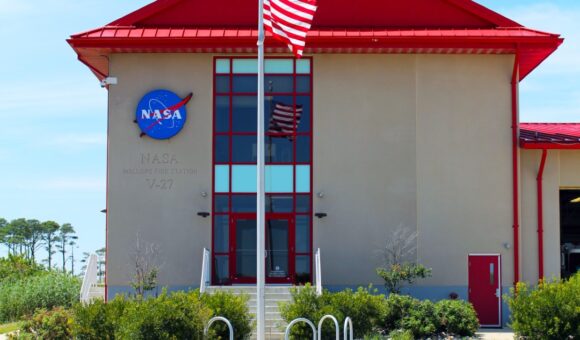 NASA Wallops Island Fire Station Exterior 5 (Large)