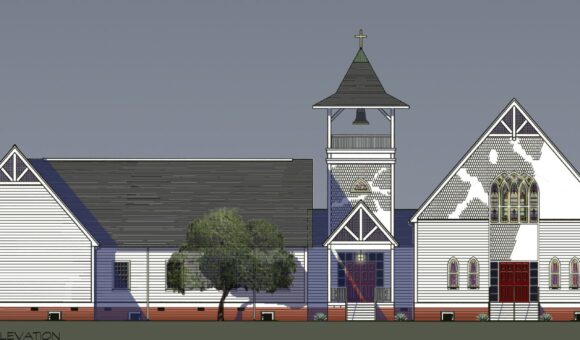 Saxis Church - Rendering