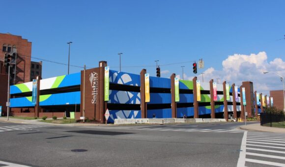 Salisbury Parking Garage Facade (1)