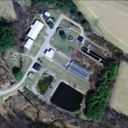 1 Hampstead WWTP - Pre-Construction Aerial