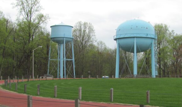 Camp Fretter Water Storage Tanks