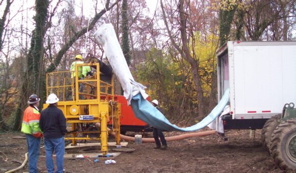 Herring Run Lining Installation