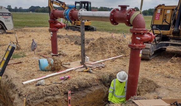 Chlorine Building Piping Photo 6.23.21